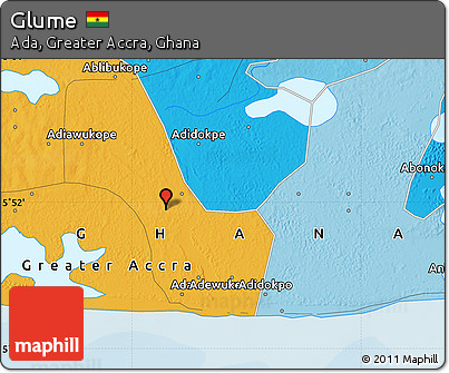 Political Map of Glume