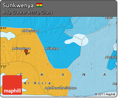 Political Map of Sunkwenya