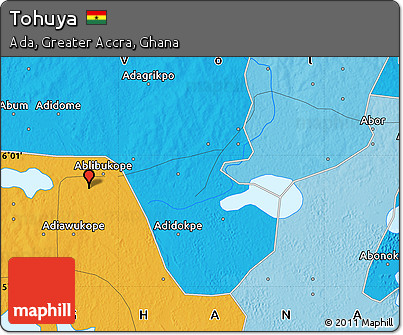 Political Map of Tohuya