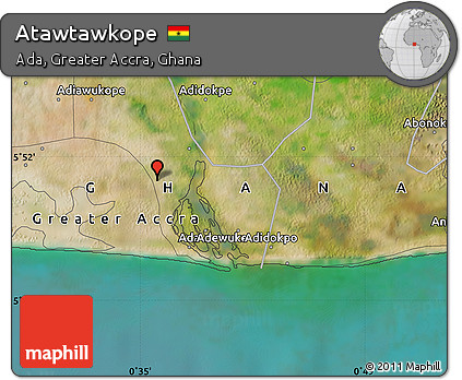 Satellite Map of Atawtawkope