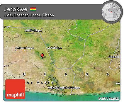Satellite Map of Jetokwe