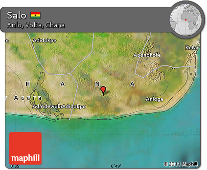Satellite Map of Salo