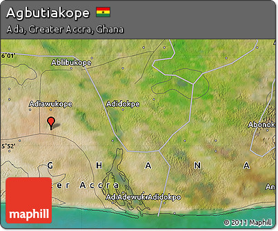 Satellite Map of Agbutiakope