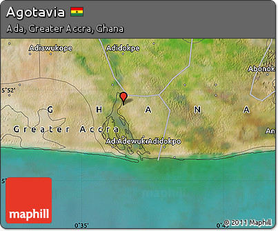 Satellite Map of Agotavia