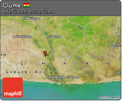 Satellite Map of Glume