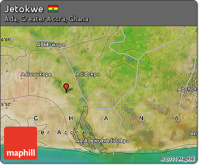 Satellite Map of Jetokwe