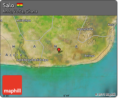 Satellite Map of Salo