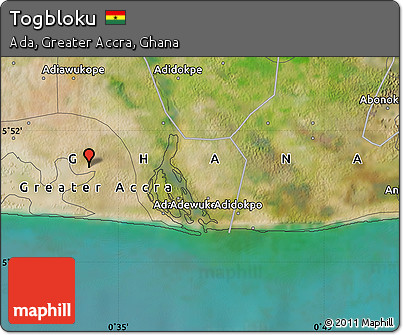 Satellite Map of Togbloku