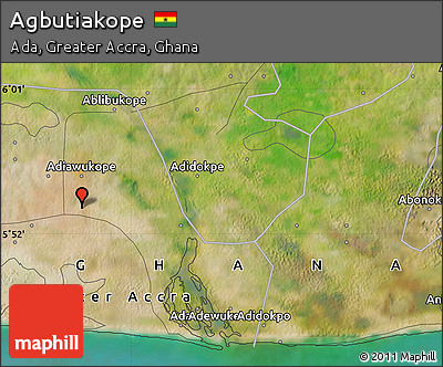 Satellite Map of Agbutiakope