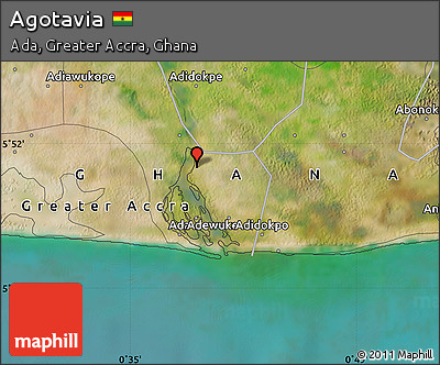 Satellite Map of Agotavia