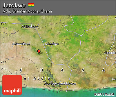 Satellite Map of Jetokwe