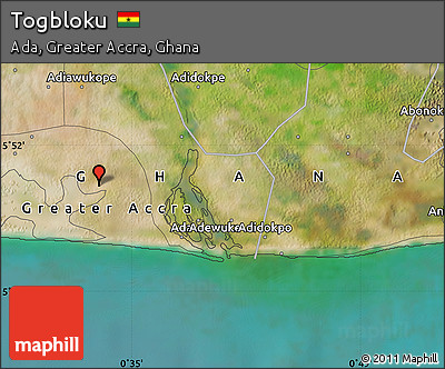 Satellite Map of Togbloku