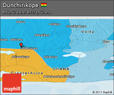Political Panoramic Map of Dunchirikope