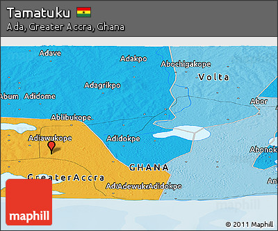Political Panoramic Map of Tamatuku