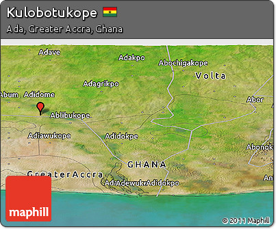 Satellite Panoramic Map of Kulobotukope