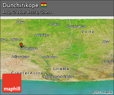 Satellite Panoramic Map of Dunchirikope