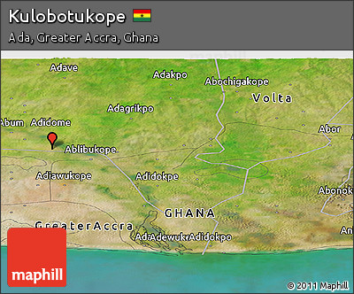 Satellite Panoramic Map of Kulobotukope