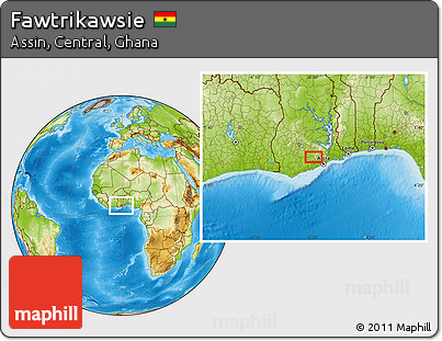 Physical Location Map of Fawtrikawsie