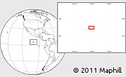 Blank Location Map of the area around 5° 56' 49" N, 100° 13' 29" W