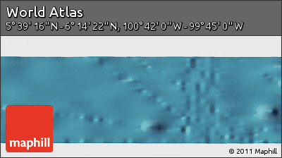 Satellite Panoramic Map of the Area around 5° 56' 49" N, 100° 13' 29" W