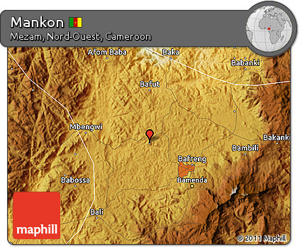 Physical Map of Mankon