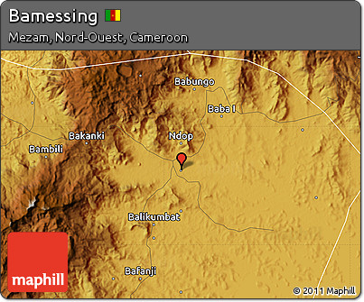 Physical Map of Bamessing