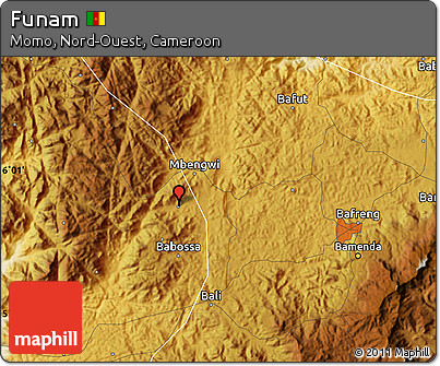 Physical Map of Funam