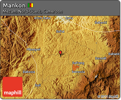 Physical Map of Mankon