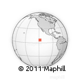Outline Map of the Area around 5° 56' 49" N, 118° 4' 29" W, rectangular outline