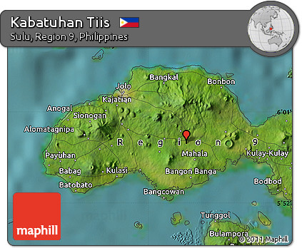 Satellite Map of Kabatuhan Tiis