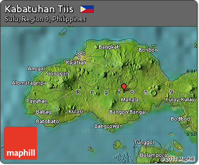 Satellite Map of Kabatuhan Tiis