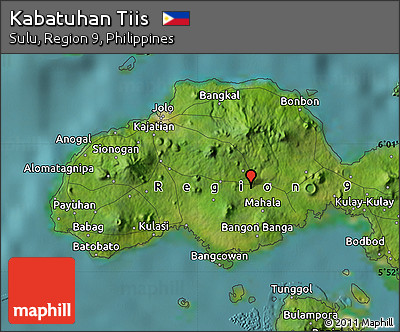 Satellite Map of Kabatuhan Tiis