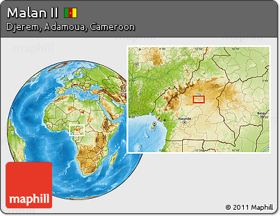 Physical Location Map of Malan II