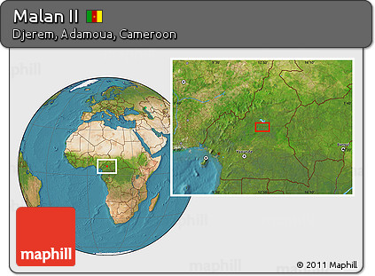 Satellite Location Map of Malan II