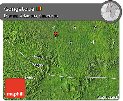 Satellite Map of Gongatoua