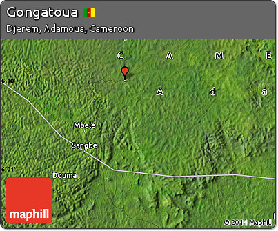 Satellite Map of Gongatoua