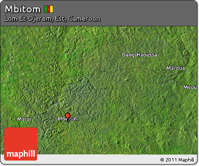 Satellite 3D Map of Mbitom