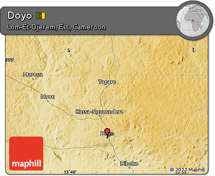 Physical Map of Doyo