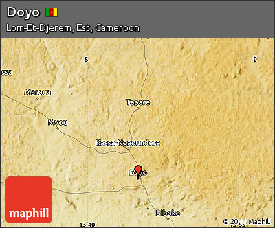 Physical Map of Doyo