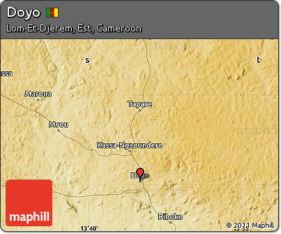 Physical Map of Doyo
