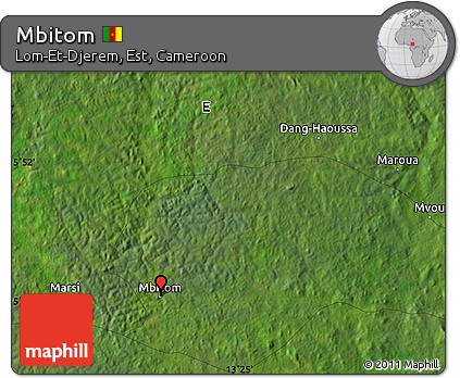 Satellite Map of Mbitom