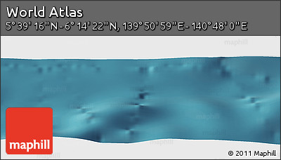 Satellite Panoramic Map of the Area around 5° 56' 49" N, 140° 19' 29" E