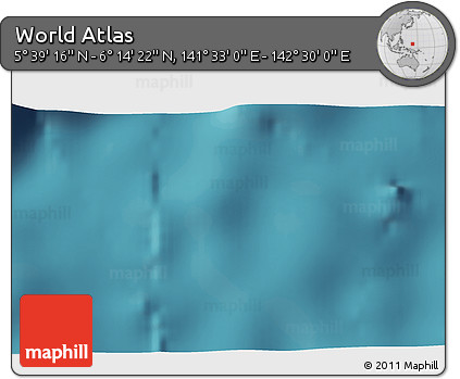 Satellite 3D Map of the Area around 5° 56' 49" N, 142° 1' 30" E