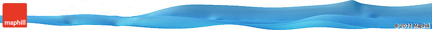 Shaded Relief Horizon Map of the Area around 5° 56' 49" N, 143° 43' 29" E