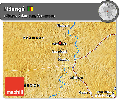 Physical 3D Map of Ndengé