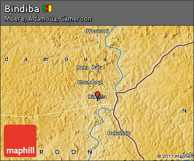 Physical Map of Bindiba