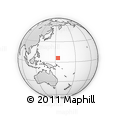 Outline Map of the Area around 5° 56' 49" N, 153° 55' 30" E, rectangular outline