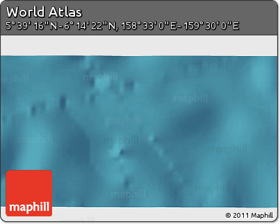 Satellite 3D Map of the Area around 5° 56' 49" N, 159° 1' 30" E