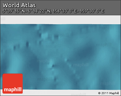 Satellite 3D Map of the Area around 5° 56' 49" N, 159° 1' 30" E
