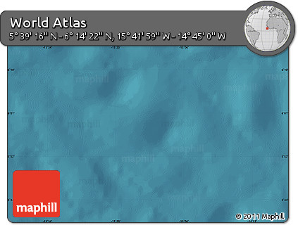 Satellite Map of the Area around 5° 56' 49" N, 15° 13' 29" W